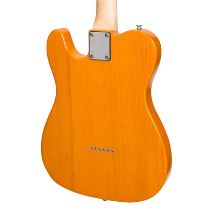 J&D Luthiers JD-TL2-TGL TE-Style Electric Guitar Tint Gloss 6 Strings Solid Ash Body Maple Neck — view 5