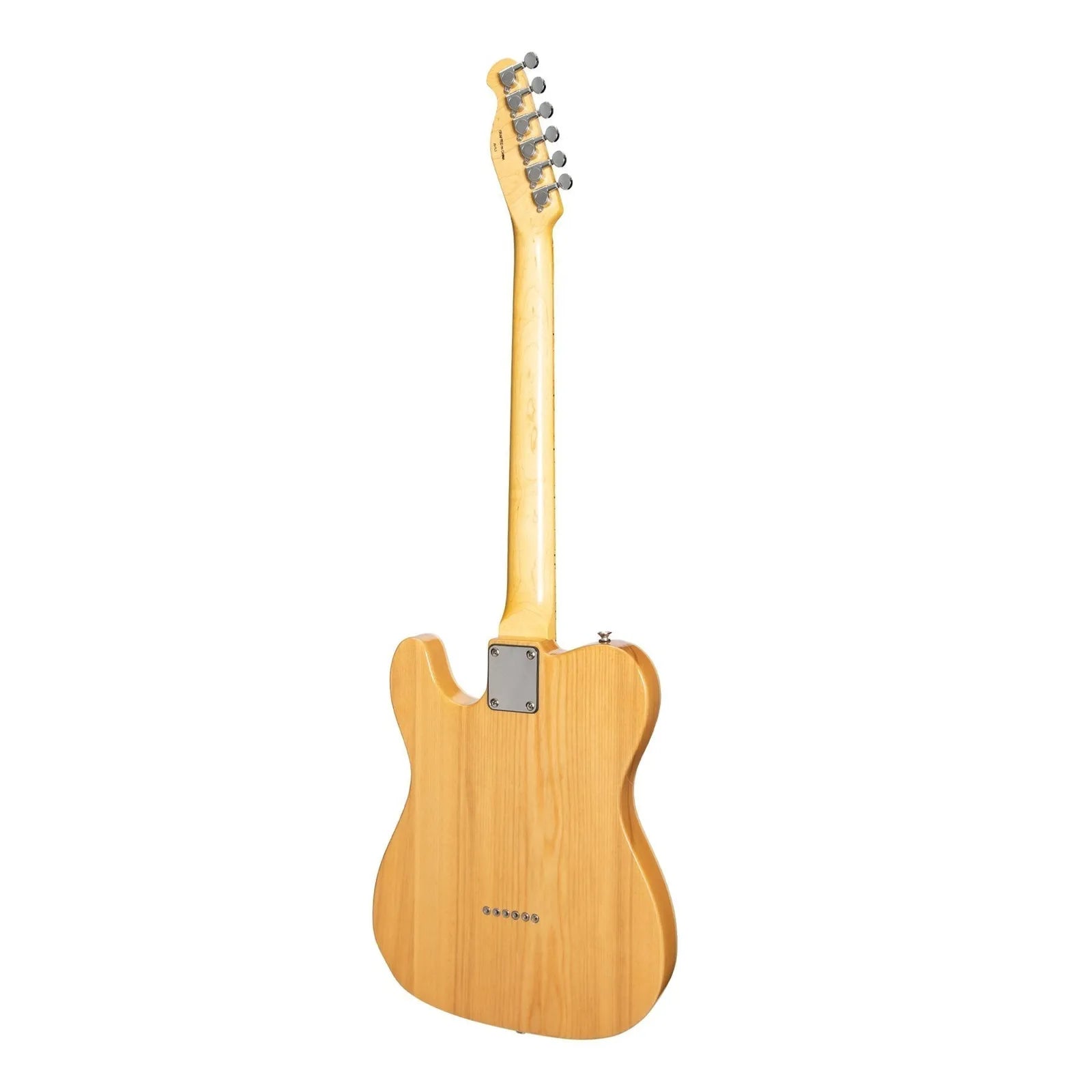 J&D Luthiers JD-TL3-NGL Solid Ash Thinline TE-Style Electric Guitar Natural Gloss — view 2
