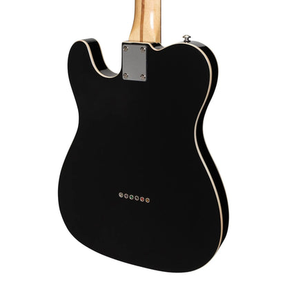 J&D Luthiers JD-TLAP-BLK Custom TE-Style Electric Guitar Black — view 5
