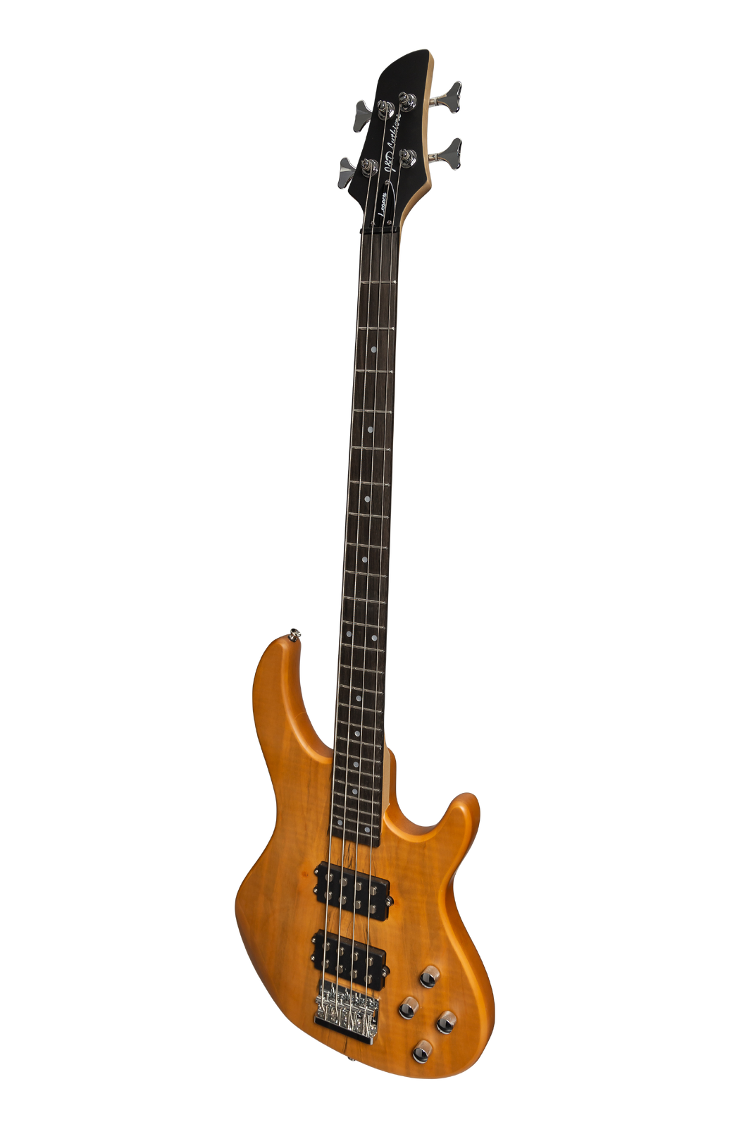J&D Luthiers 4-String T-Style Active Electric Bass Guitar Natural Satin JDL-CB1-NST