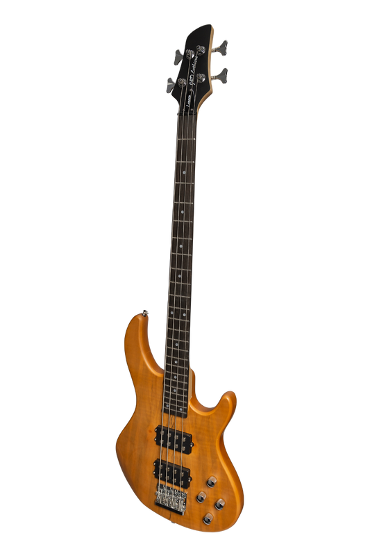 J&D Luthiers 4-String T-Style Active Electric Bass Guitar Natural Satin JDL-CB1-NST