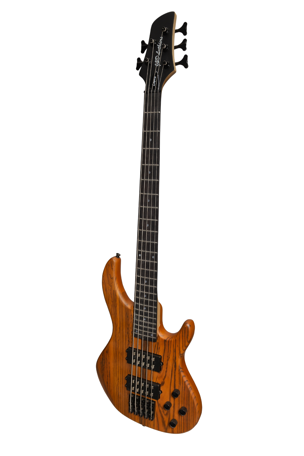J&D Luthiers 5-String T-Style Active Electric Bass Guitar Natural Satin JDL-CB1/5-NST