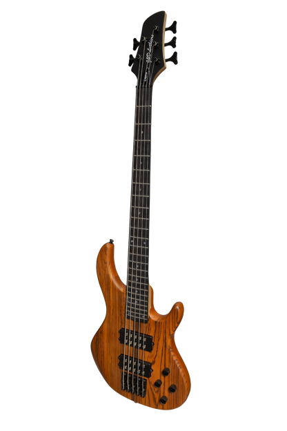 J&D Luthiers 5-String T-Style Active Electric Bass Guitar Natural Satin JDL-CB1/5-NST