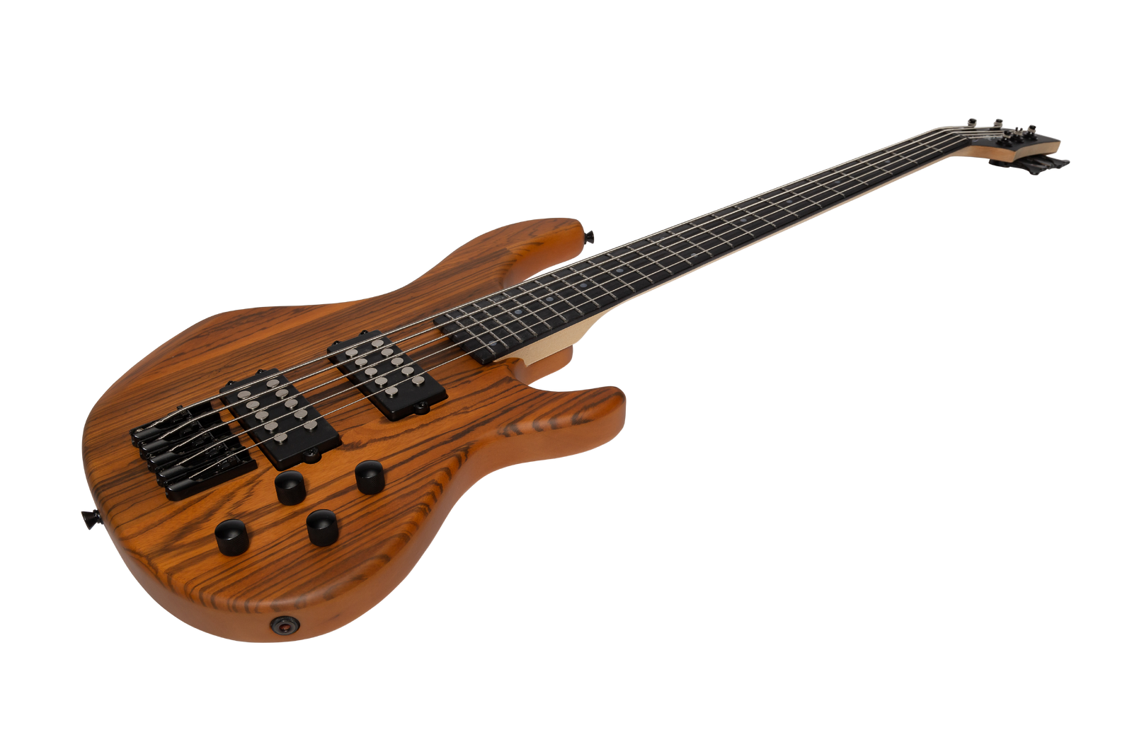 J&D Luthiers 5-String T-Style Active Electric Bass Guitar Natural Satin JDL-CB1/5-NST — view 2