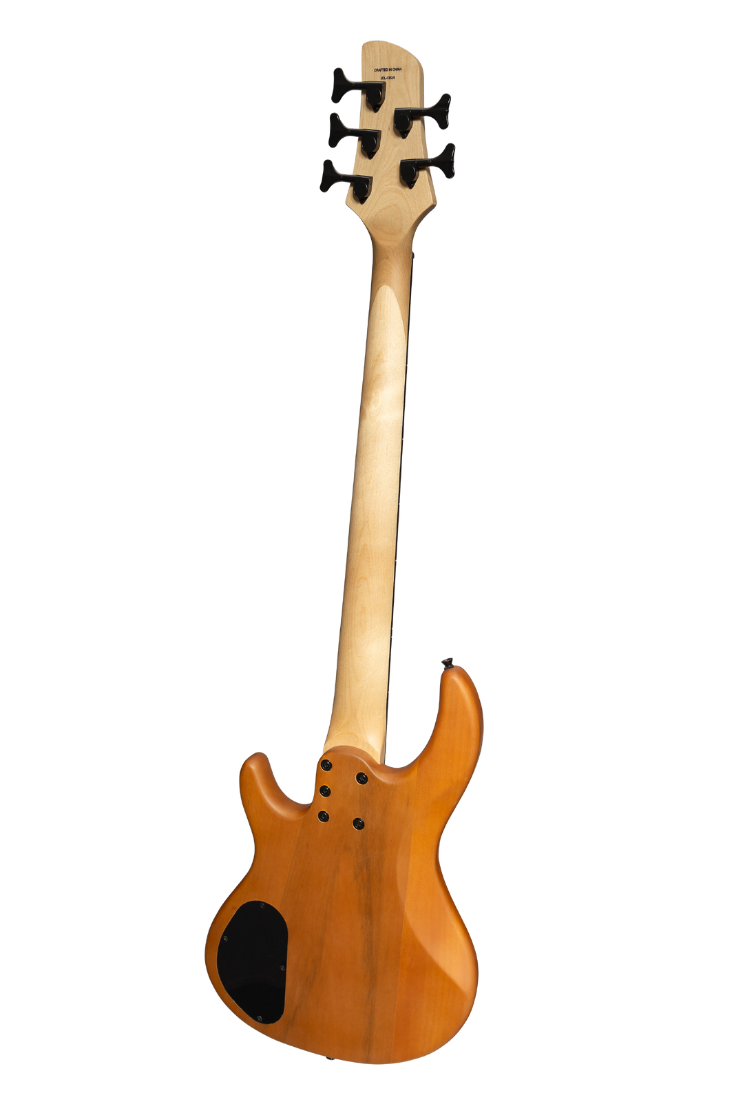 J&D Luthiers 5-String T-Style Active Electric Bass Guitar Natural Satin JDL-CB1/5-NST — view 3