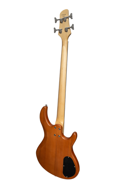 J&D Luthiers 4-String T-Style Active Electric Bass Guitar Left Handed Natural Satin JDL-CB1L-NST — view 3