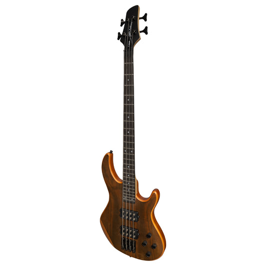 J&D Luthiers 4-String M-Style Electric Bass Guitar Natural Satin Rosewood Top