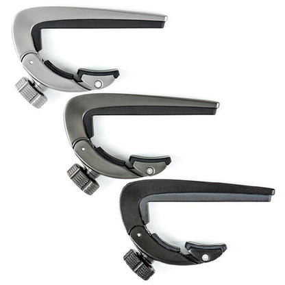 Jim Dunlop Pivot Classical Guitar Capo - Gun Metal — view 4