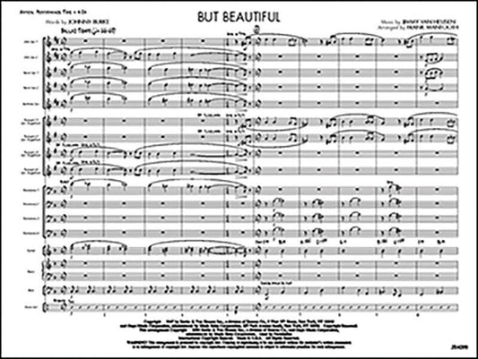 But Beautiful Jazz Ensemble Arrangement by Frank Mantooth