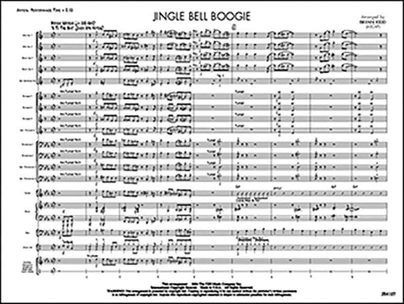 Jingle Bell Boogie Jazz Ensemble Arrangement by Bryan Kidd