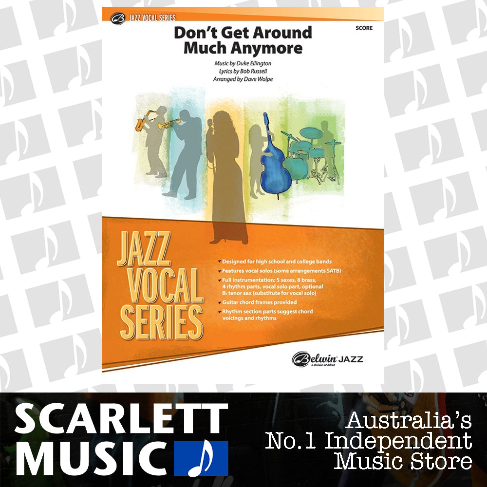 Dont Get Around Much Anymore Jazz Ensemble Grade 4 Score — view 2