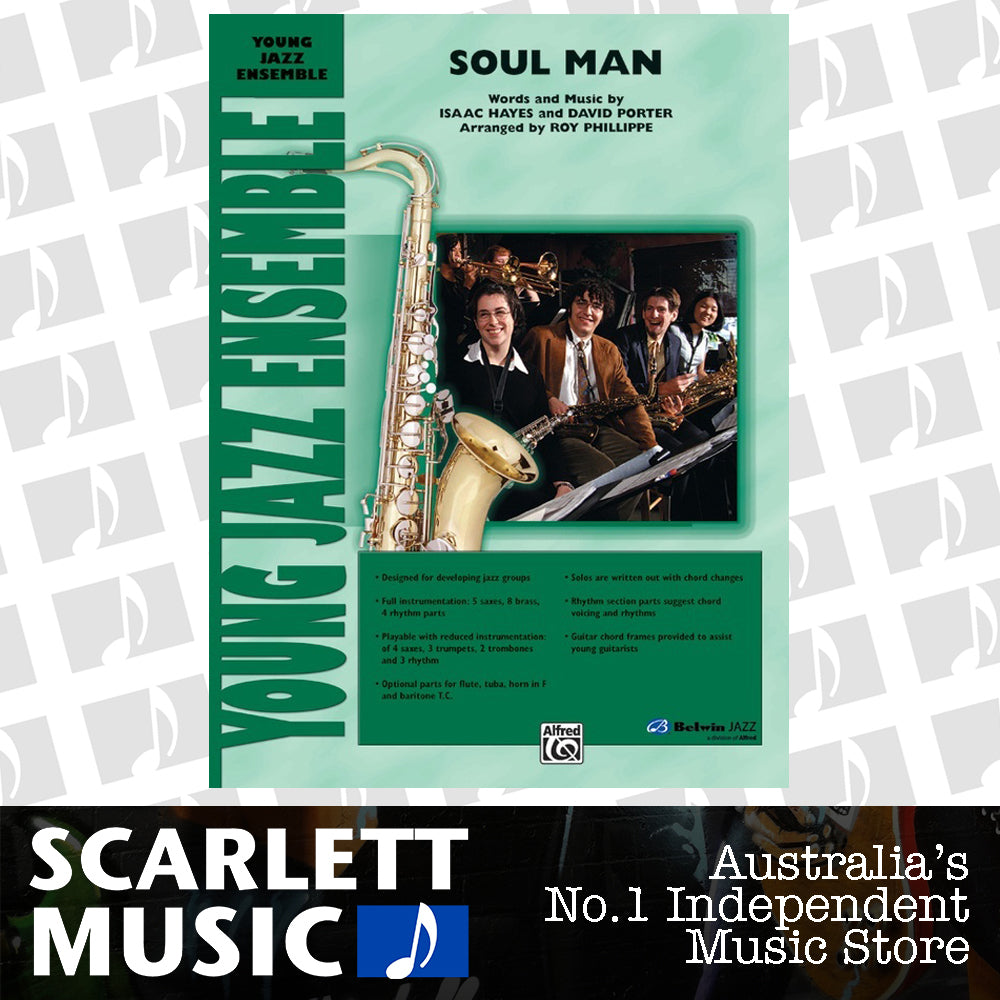 Soul Man Jazz Ensemble Sheet Music Grade 2 Score — view 2