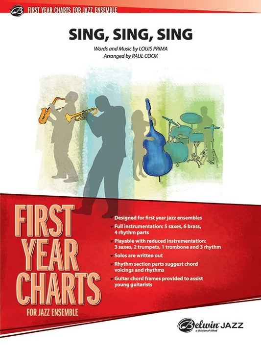 Sing Sing Sing JE Grade 2 Jazz Ensemble Sheet Music Score