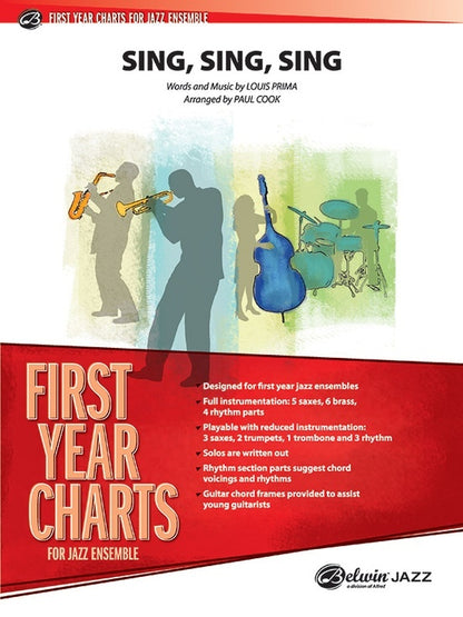 Sing Sing Sing Jazz Ensemble Sheet Music Grade 2