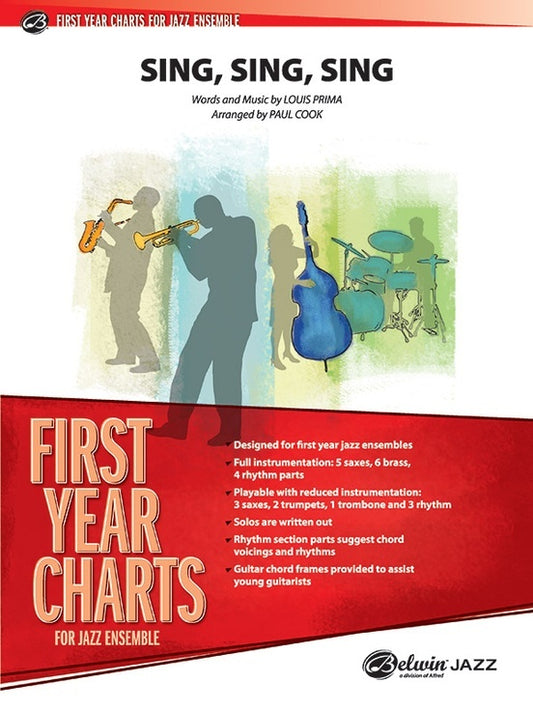Sing Sing Sing Jazz Ensemble Sheet Music Grade 2
