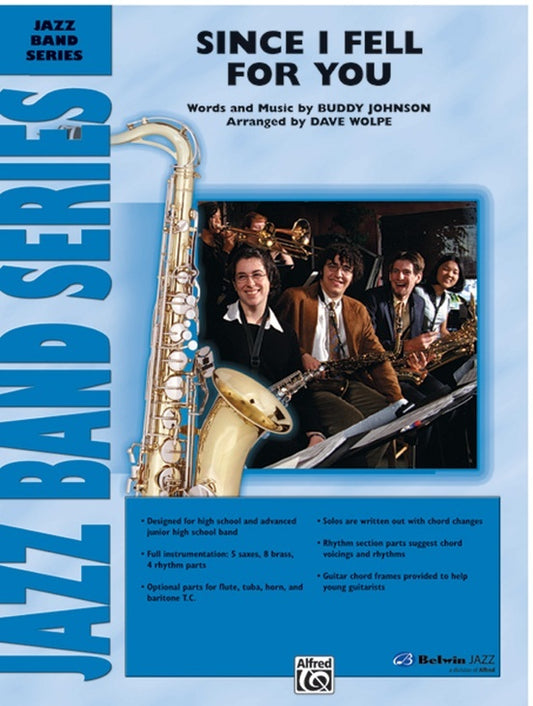 Since I Fell for You Jazz Ensemble Sheet Music Grade 3