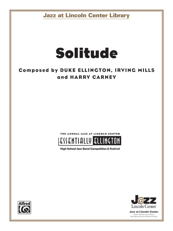 Solitude JE Grade 5 Jazz Ensemble Sheet Music