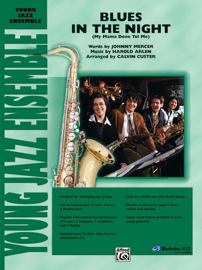 Blues in the Night Jazz Ensemble Grade 2 Score