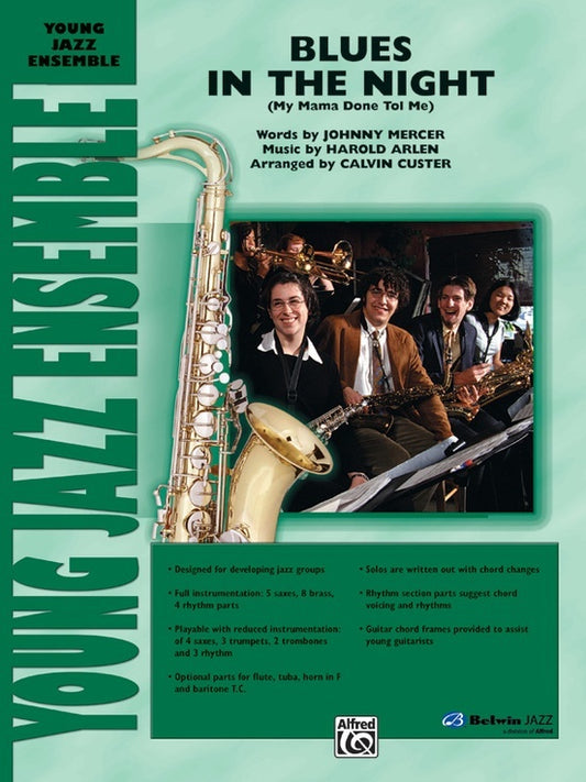 Blues in the Night Jazz Ensemble Grade 2 Score