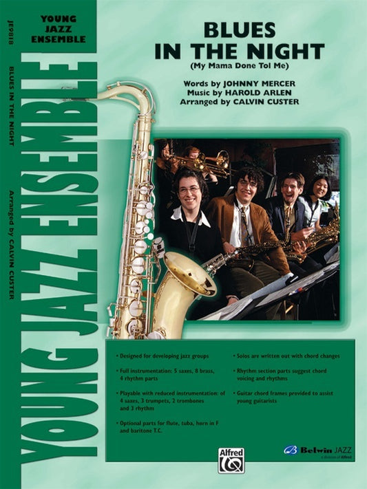 Blues in the Night Jazz Ensemble Sheet Music Grade 2