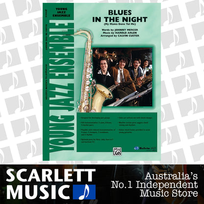 Blues in the Night Jazz Ensemble Sheet Music Grade 2 — view 2