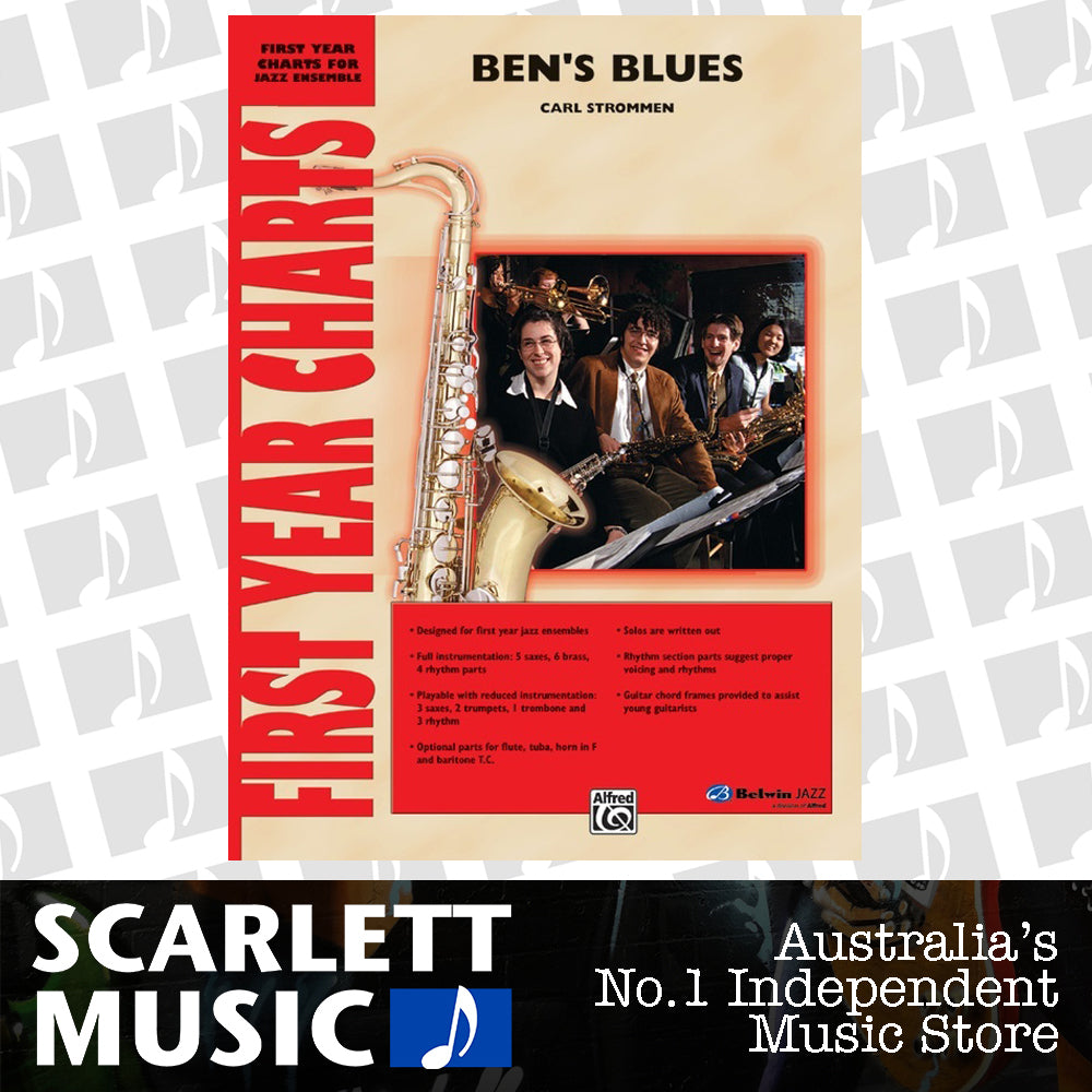 Ben's Blues Jazz Ensemble Grade 1 Score — view 2