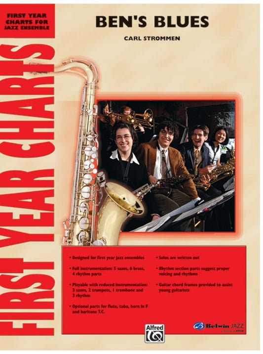 Ben's Blues Jazz Ensemble Sheet Music Grade 1