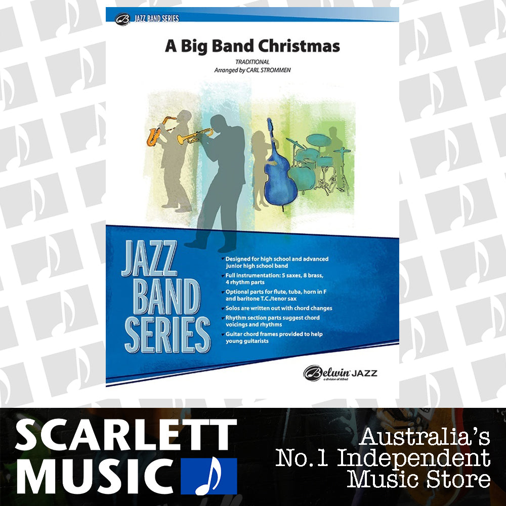 Big Band Christmas Jazz Ensemble Sheet Music Grade 3 — view 2