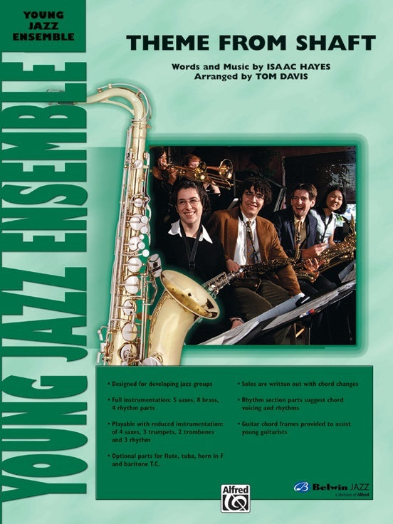 Theme from Shaft Jazz Ensemble Sheet Music Grade 2