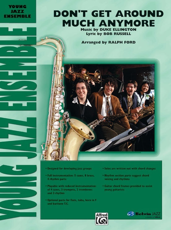 Don't Get Around Much Anymore Jazz Ensemble Sheet Music Grade 2