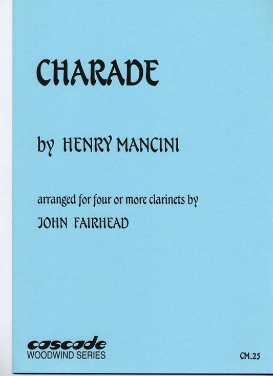 Charade Clarinet Quartet Book