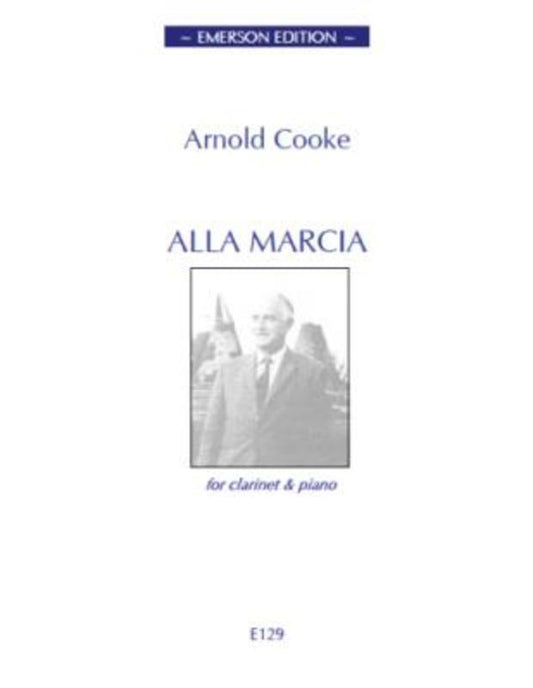 Cooke - Alla Marcia Clarinet/Piano (Softcover Book)