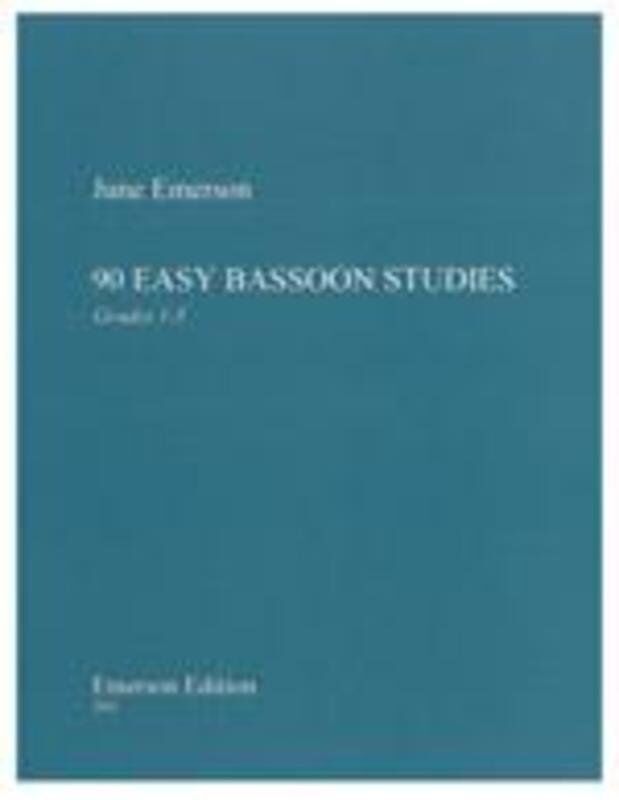 90 Easy Bassoon Studies by June Emerson