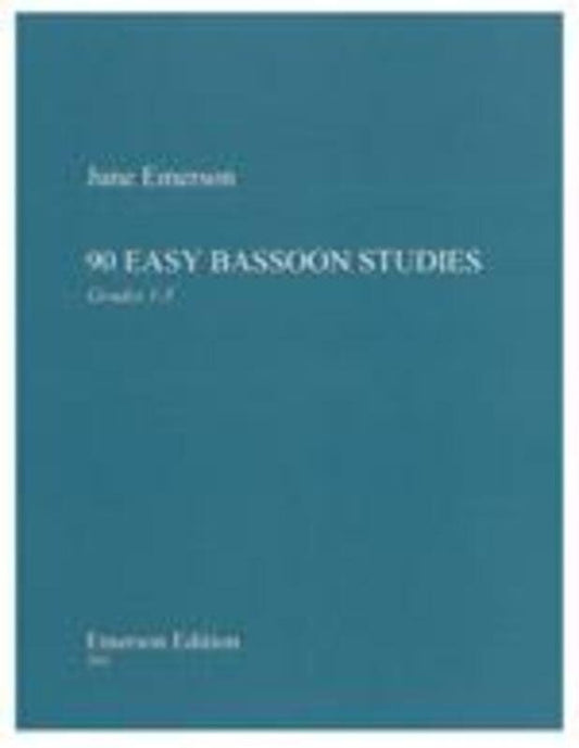 90 Easy Bassoon Studies by June Emerson