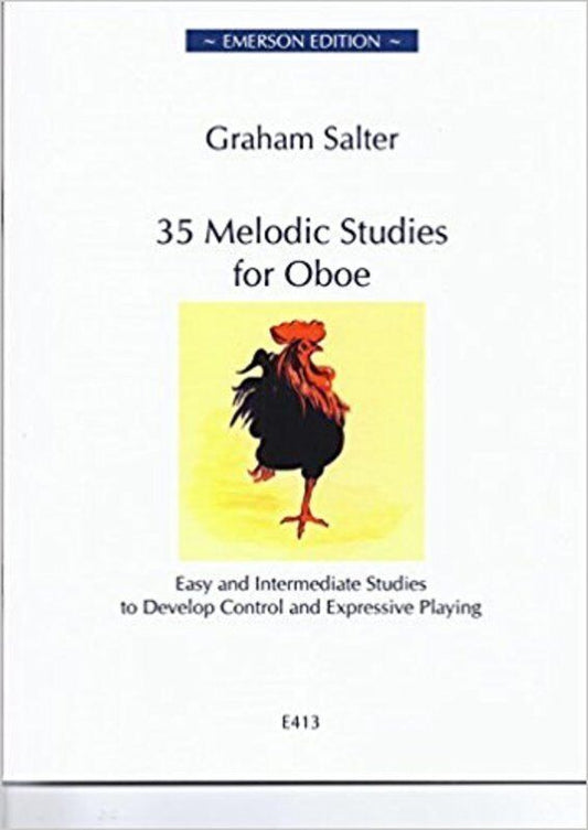 Salter 35 Melodic Studies for Oboe - Easy to Intermediate Studies