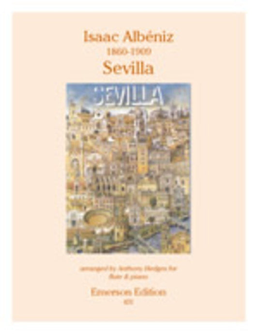Albeniz - Sevilla For Flute/Piano (Softcover Book)