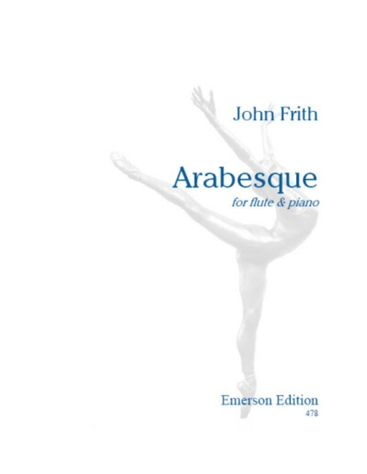 Frith - Arabesque For Flute And Piano (Softcover Book)