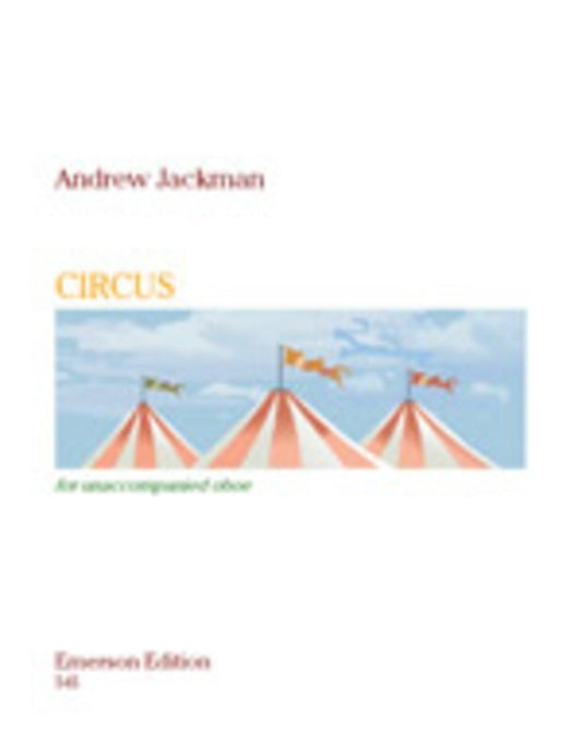 Jackman - Circus For Unaccompanied Oboe (Softcover Book)