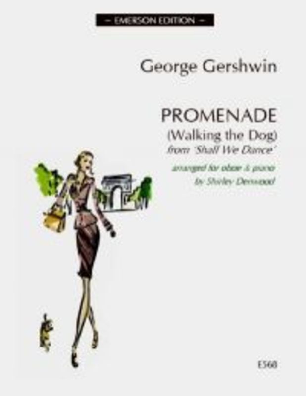 Gershwin - Promenade (Walking The Dog) Oboe/Piano (Softcover Book)