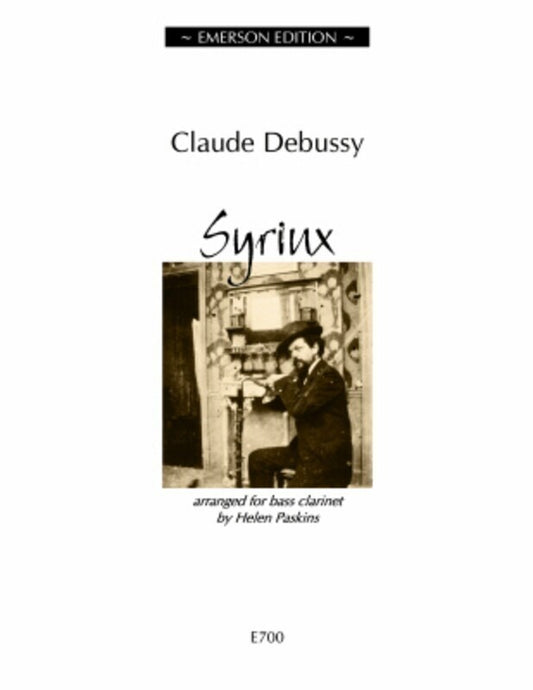 Syrinx For Solo Bass Clarinet (Softcover Book)