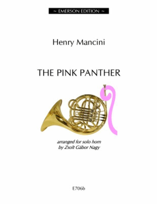 Pink Panther For Solo Horn (Emerson Edition)