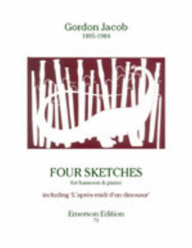 Sketches 4 Bassoon Piano Book