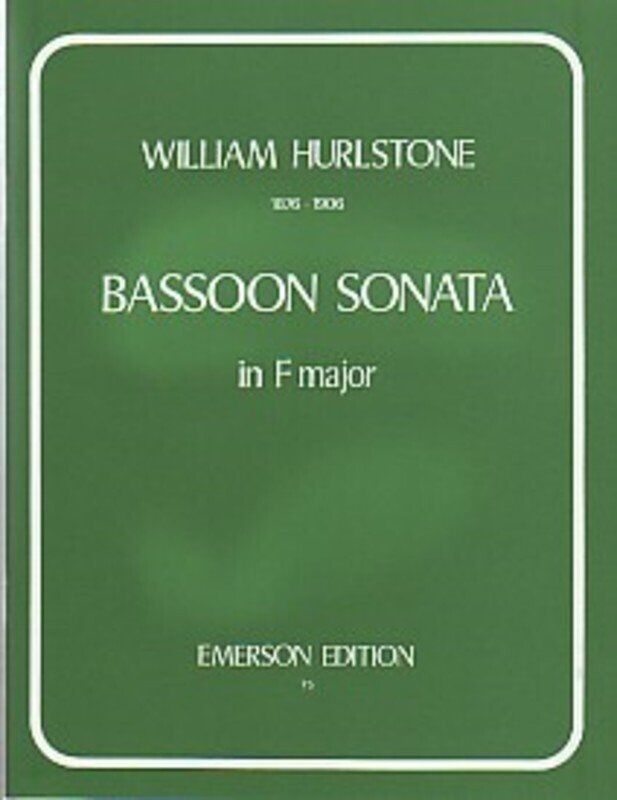 Hurlstone Sonata in F Major for Bassoon and Piano by Emerson Edition