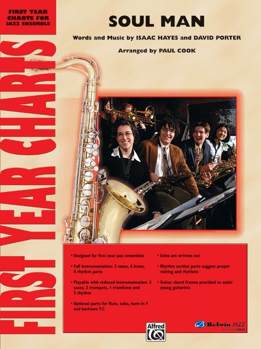 Soul Man Jazz Ensemble Sheet Music Grade 1