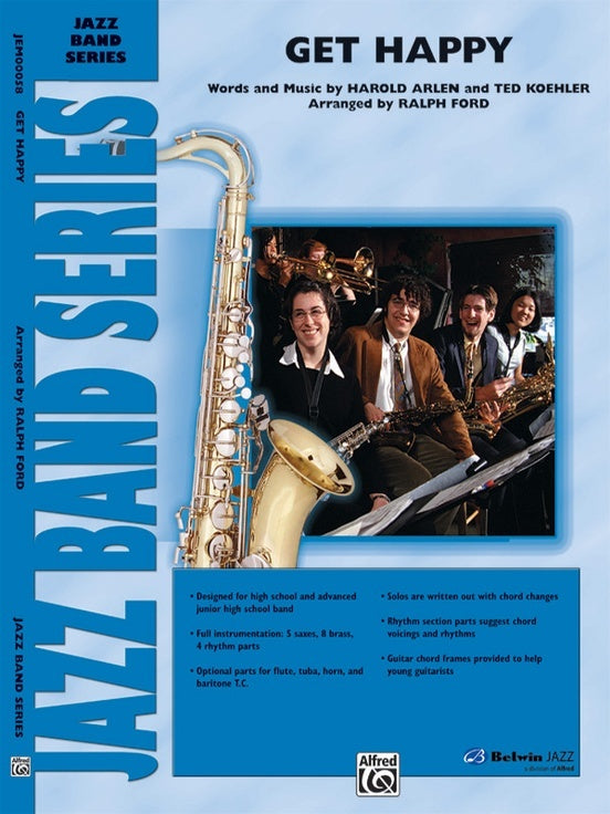 Get Happy Jazz Ensemble Sheet Music Grade 2