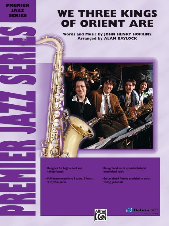 We Three Kings of Orient Are Jazz Ensemble Sheet Music Grade 4.5