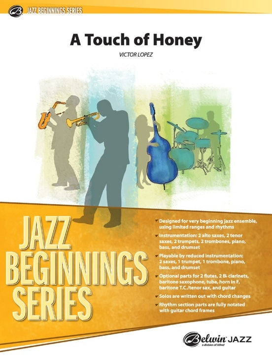A Touch of Honey Jazz Ensemble Sheet Music Grade 0.5 Score
