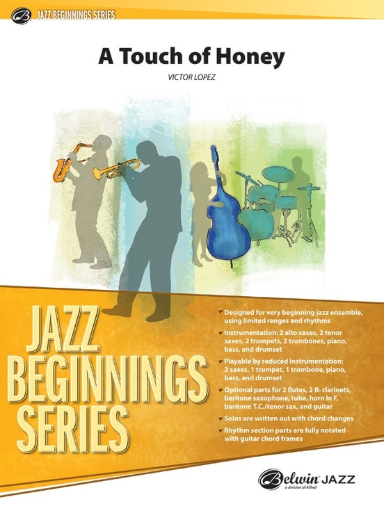 A Touch of Honey Jazz Ensemble Sheet Music Grade 0.5