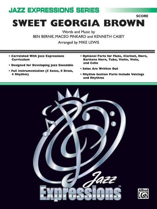 Sweet Georgia Brown Jazz Ensemble Grade 1 Score