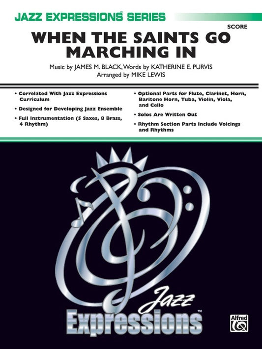 When the Saints Go Marching In Jazz Ensemble Sheet Music Gr 2 Score